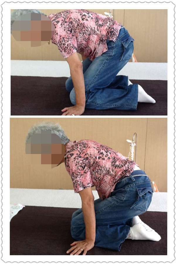 膝痛:膝が曲がる様になりました